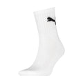 White - Front - Puma Unisex Adult Lightweight Crew Socks (Pack of 3)