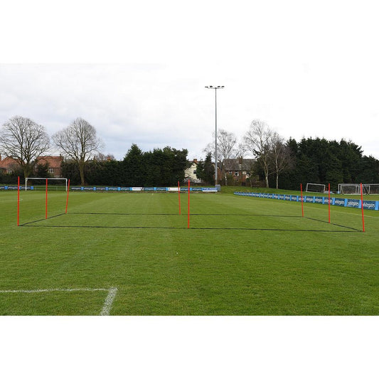 Black - Front - Precision Football Line Marker Set (Pack of 6)