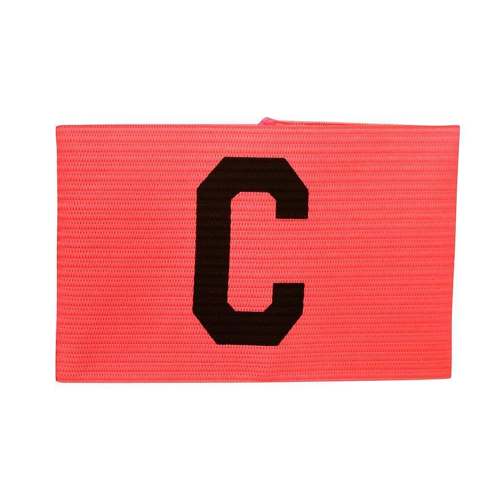 Fluorescent Pink - Front - Precision Childrens-Kids Big C Captains Armband