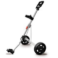 Silver-Black - Back - Longridge Golf Trolley