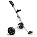 Silver-Black - Side - Longridge Golf Trolley