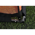 Coral-Black - Pack Shot - Precision Aluminium Folding Football Goal