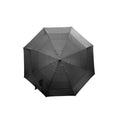 Black - Back - Longridge Double Canopy Golf Umbrella