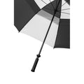Black-White - Side - Longridge Double Canopy Golf Umbrella