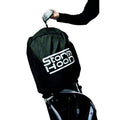 Black-White - Back - Longridge Storm Golf Bag Cover