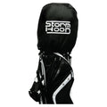 Black-White - Front - Longridge Storm Golf Bag Cover