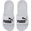 White-Black - Side - Puma Unisex Adult Popcat 20 Sliders