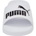 White-Black - Pack Shot - Puma Unisex Adult Popcat 20 Sliders
