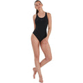 Black - Back - Speedo Womens-Ladies Power Eco Endurance+ One Piece Swimsuit