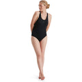 Black - Side - Speedo Womens-Ladies Power Eco Endurance+ One Piece Swimsuit