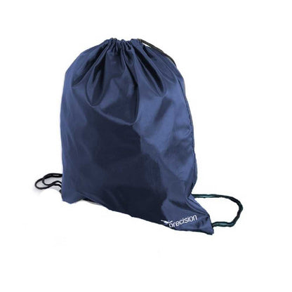 Navy - Front - Precision PU Drawstring Bag