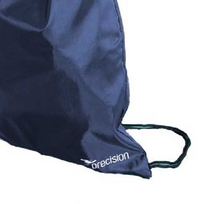 Navy - Back - Precision PU Drawstring Bag