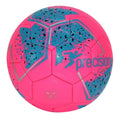 Pink-Blue-Silver - Front - Precision Fusion Mini Football