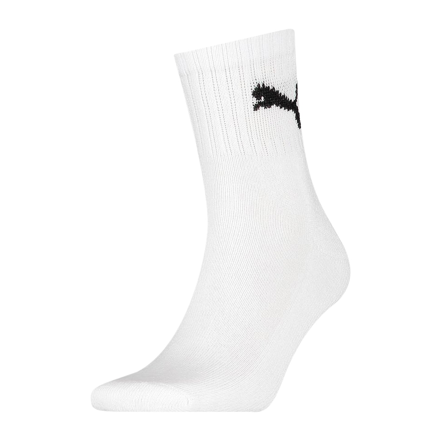 White - Front - Puma Unisex Adult Crew Socks (Pack of 3)