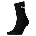 Black - Front - Puma Unisex Adult Crew Socks (Pack of 3)