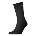 Black - Front - Puma Unisex Adult Crew Sports Socks (Pack Of 3)
