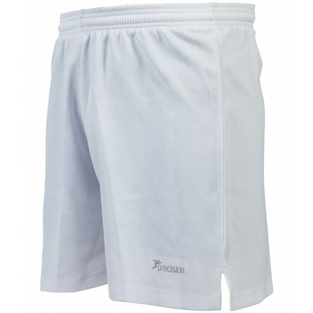 White - Front - Precision Childrens-Kids Madrid Shorts