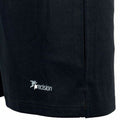 Black - Back - Precision Childrens-Kids Madrid Shorts