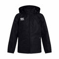 Black - Front - Canterbury Childrens-Kids Vaposhield Full Zip Waterproof Jacket