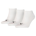 White - Front - Puma Unisex Adult Invisible Socks (Pack of 3)