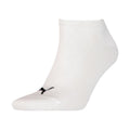 White - Side - Puma Unisex Adult Invisible Socks (Pack of 3)