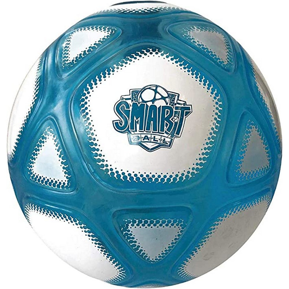 Blue-White - Front - Smart Ball Counter Football (Batteries Included)
