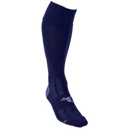 Navy - Back - Precision Childrens-Kids Pro Plain Football Socks