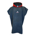 Grey-Red - Front - SwimTech Unisex Adult Microfibre Poncho