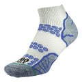 Silver-Royal Blue - Front - 1000 Mile Mens Lite Recycled Ankle Socks
