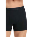 Black - Side - Puma Mens Active Boxer Shorts (Pack of 2)