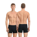 Black - Pack Shot - Puma Mens Active Boxer Shorts (Pack of 2)