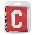 Red - Back - Precision Childrens-Kids Big C Captains Armband