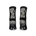 Black-White - Back - Precision Childrens-Kids Origin.0 Gripped Anti-Slip Sports Socks