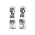 White-Black - Back - Precision Childrens-Kids Origin.0 Gripped Anti-Slip Sports Socks