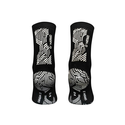Black-White - Back - Precision Unisex Adult Origin.0 Gripped Anti-Slip Sports Socks