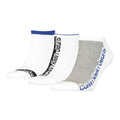 White - Front - Calvin Klein Mens Trainer Socks (Pack of 3)