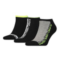 Black - Front - Calvin Klein Mens Trainer Socks (Pack of 3)