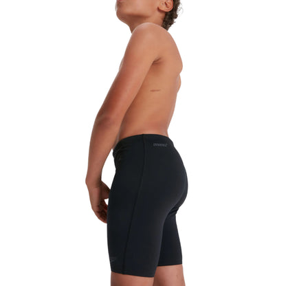 Black - Side - Speedo Childrens-Kids Eco Endurance+ Jammer Shorts