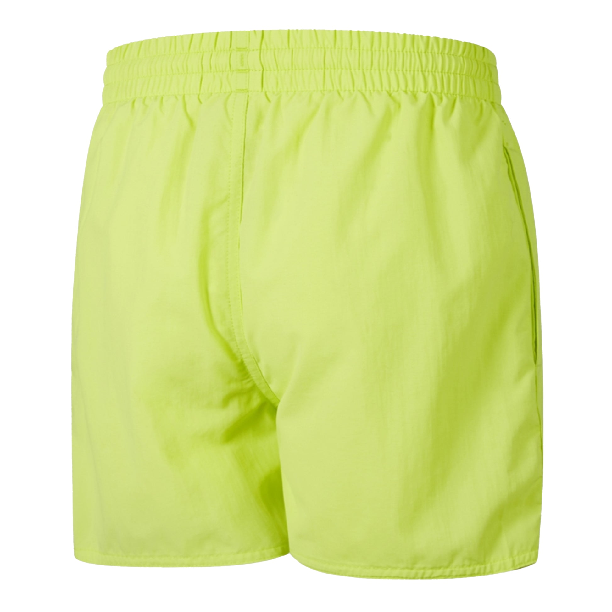 Hyper Yellow - Back - Speedo Childrens-Kids Essential 13 Swim Shorts