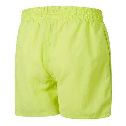 Hyper Yellow - Back - Speedo Childrens-Kids Essential 13 Swim Shorts
