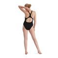 Black - Back - Speedo Womens-Ladies Medalist Eco Endurance+ One Piece Swimsuit