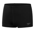 Black - Side - Speedo Childrens-Kids Eco Endurance+ Swim Shorts