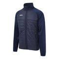 Navy - Front - McKeever Childrens-Kids Core 22 Youth Hybrid Jacket