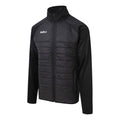 Black - Front - McKeever Childrens-Kids Core 22 Youth Hybrid Jacket