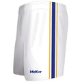White-Royal Blue-Gold - Front - McKeever Childrens-Kids Core 22 Youth GAA Shorts