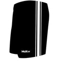Black-White - Front - McKeever Childrens-Kids Core 22 Youth GAA Shorts
