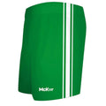 Green-White - Front - McKeever Childrens-Kids Core 22 Youth GAA Shorts