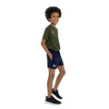Navy - Close up - Canterbury Childrens-Kids Woven Shorts