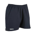 Navy - Front - McKeever Childrens-Kids Core 22 Rugby Shorts