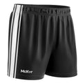Black-White - Front - McKeever Unisex Adult Core 22 GAA Shorts